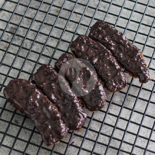 Pisang Raja Crispy Coklat menu Pisang Kahyangan, Kebon Jeruk