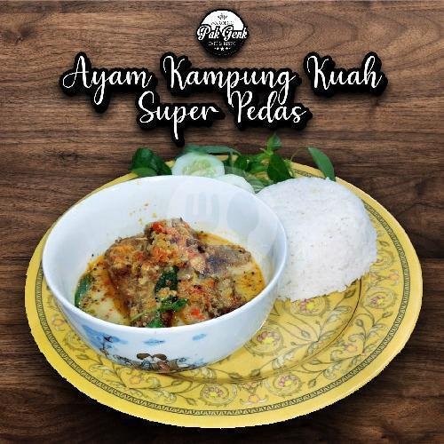 Nasi Ayam Kuah Pedas (ayam Negri) menu Warung Pak Genk, Abdul Jalil