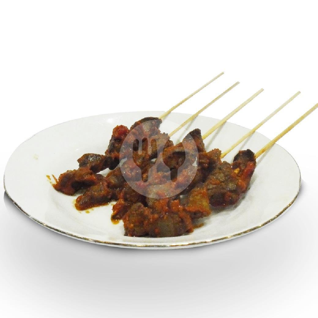 Sate Ati menu Bubur Ayam Parkiran, Timor