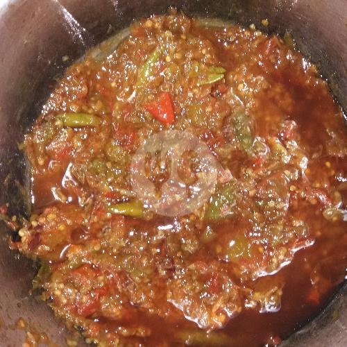 Sambel Trasi menu Warung Nasi Bu Darno