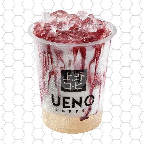 Iced Zuru Zuru Latte menu Ueno Coffee, Pahlawan