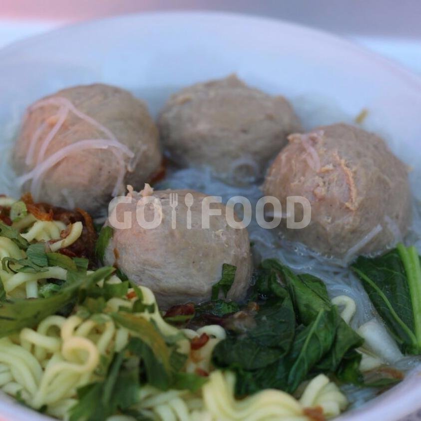 Bakso Sapi Polos menu Bakso Balungan Pak Granat, Kolonel Sugiyono