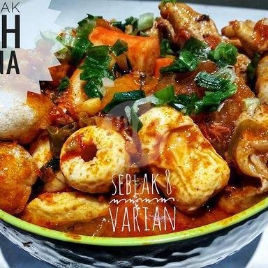 Porsi Pasangan Normal (Pilih 6 Varian) menu Seblak Teh Erna, Kampung Kali