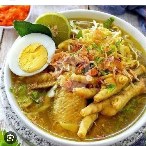 HAPPY SODA (Soda Gembira) menu Soto Ayam Ceker Suroboyo Cak Arif, Cipinang Besar Selatan