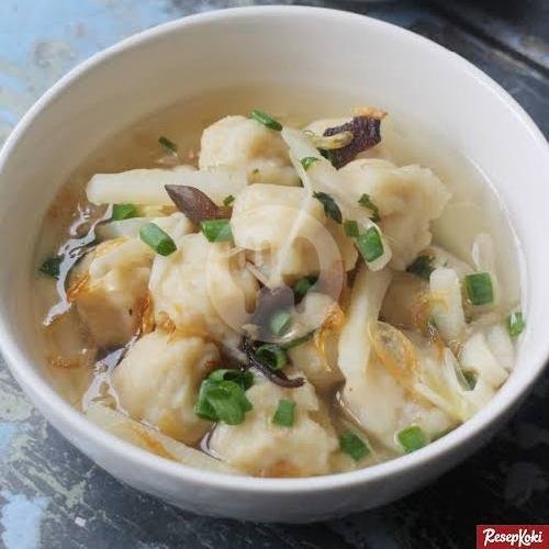 Es Teh menu Depot Pempek Palembang Srikandi, Kediri