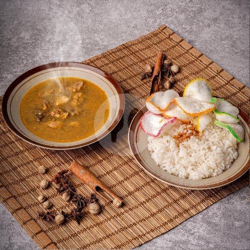 Porsi Jumbo - Daging Sapi menu Nasi Gule Sapi Satelit, Catur Tunggal