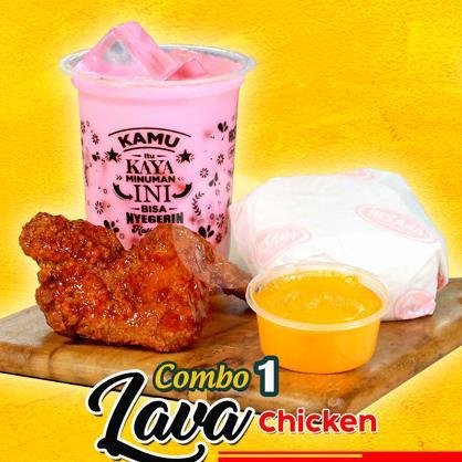 Saus Keju menu Hisana Fried Chicken, Gunung Pangilun