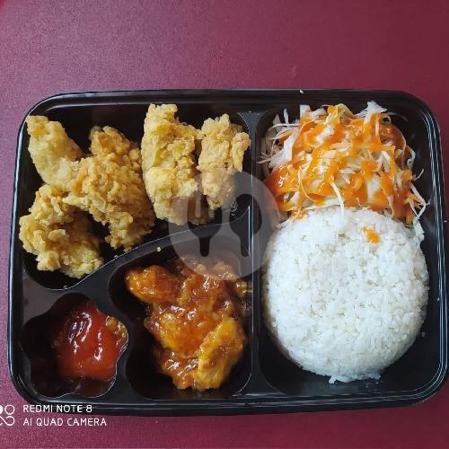 Chicken Bbq , Chicken Karage Bento menu Warung Katsu J-Pan 2, Sadewa 3