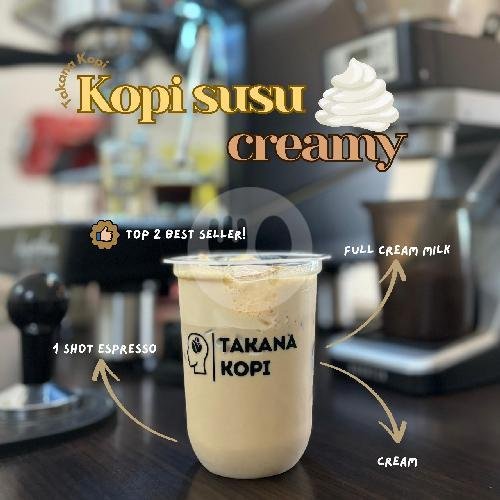 2 Es Kopi Susu Takana menu Takana Kopi, Pauh
