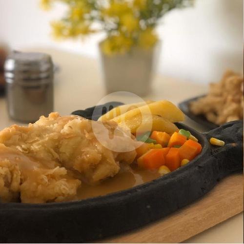 Chicken Double Mushroom menu Oi Steak, PGRI