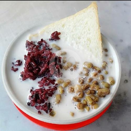 Bubur Kacang Ijo ketan Item menu Bubur Ayam & Kacang Ijo Madura, Kecamatan