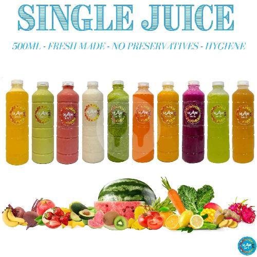 Buy 10 Get 1 Free (Single Fruit) menu Maw Juice, Caringin Utara