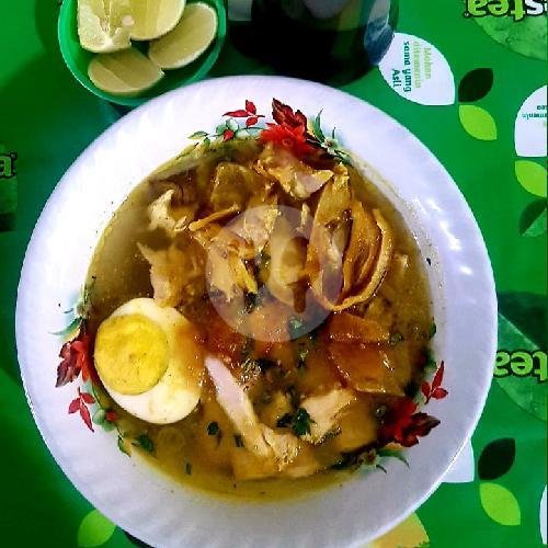 Soto Ayam + Kulit menu Soto Ayam Asli Ambengan Surabaya Cak Taji, Pulogadung