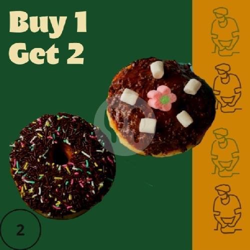 Buy 1 Get 2 (6) menu Jo Dough X 93 Donat, Kawi Atas
