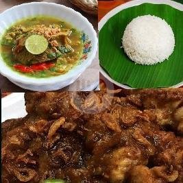 Paket Combo 2 ( Soto Daging + Sate Ayam 10 Tusuk + Nasi + Air Mineral ) menu Sate, Soto & Sop Iga Mpok Siti Madura, Slipi