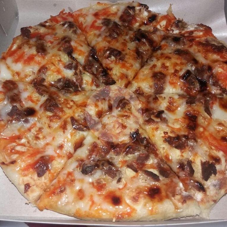 Pizza Sausage Kebab menu Dr. Pizza, Karanganyar