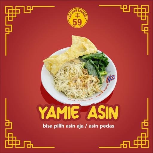 Yammie Sechuan Asin menu Mie Ayam Bandung 59, Beskalan