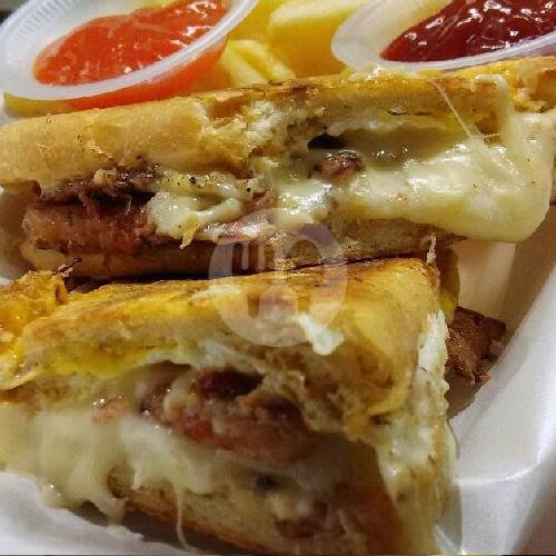 Bacon Cheesy Egg Sandwich/ Rice menu Big Bad Wolf BBQ Sandwich, Cipete