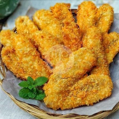 Pisang Goreng Kepok Kuning Crispy + Topping Susu Keju menu Omah Lima, Pakualaman