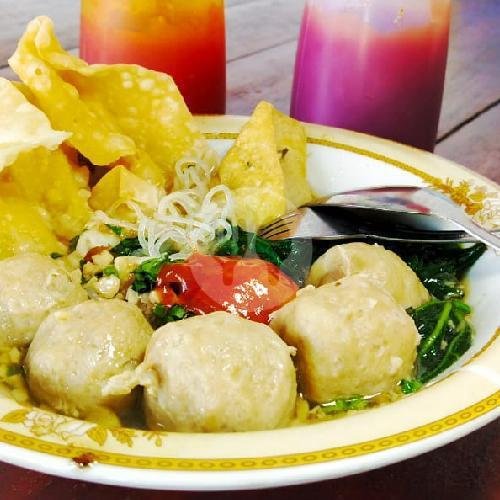 Bakso Halus menu Bakso dan Mie ayam Pak Muslim, Baki