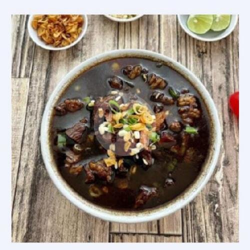 Soto Babat + Nasi menu Penyetan Laris Timoho, Resto Soto Suroboyo Pak Min