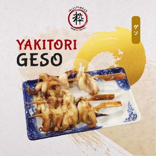 Yaki Tori Geso menu Iki Restoran Jepang, Darmo