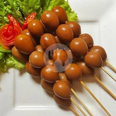 Sate Ati Ampela menu Soto Sedap Ayam Kampung, Lembang Raya