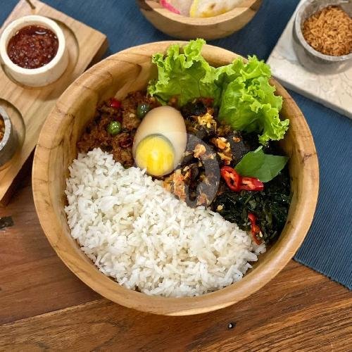 Shirataki Rames Ayam menu Alkisah - Nasi Campur & Rice Bowl, Semanggi