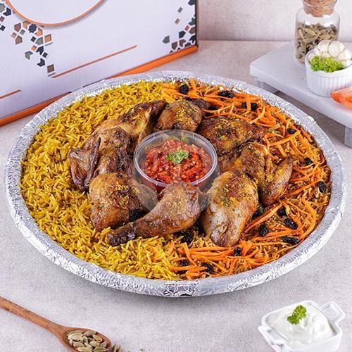 Sultan Mandhi Mix Biryani menu Emados Shawarma, Malang Pahlawan