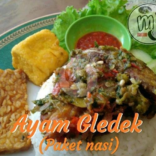 Paket Komplit Ayam Gledek menu Ayam Kremes Mas Jono, Sukabirus