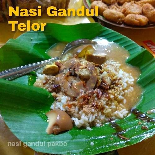Nasi Gandul Babat menu Nasi Gandul Pak Bo, Condong Catur