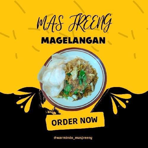 Magelangan MAS JREENG menu WARMINDO MAS JREENG KARANG GAYAM, Bantul