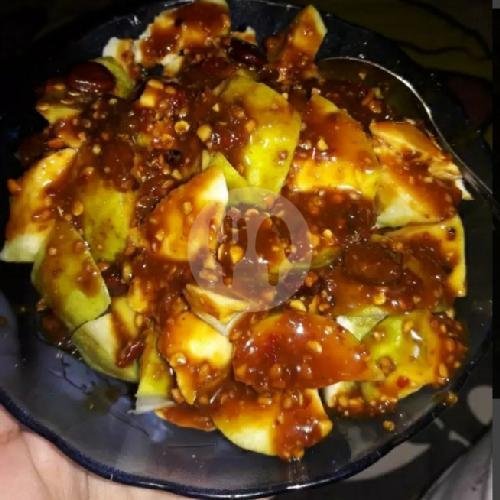 Rujak Kedondong Geprek menu Rujak Es Krim Mas Donny, Demangan
