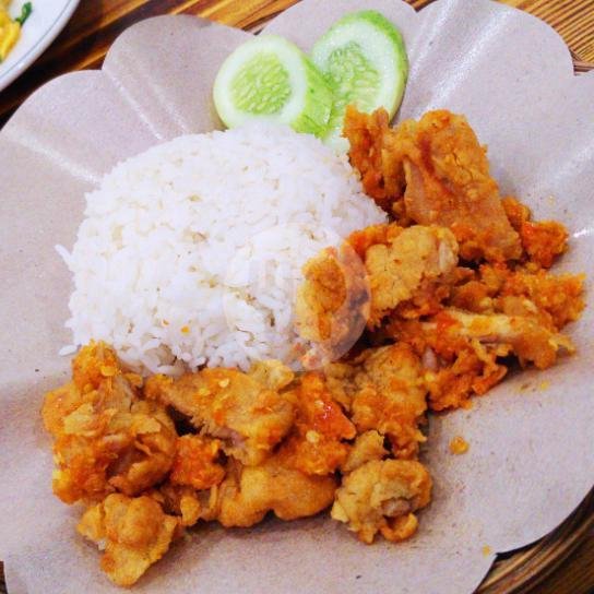 Paket Nasi Ayam Geprek Salted Egg menu Soto Kudus Dodo, Gambir