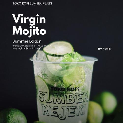 Virgin Mojito menu Toko Kopi Sumber Rejeki, Banyuwangi Kota