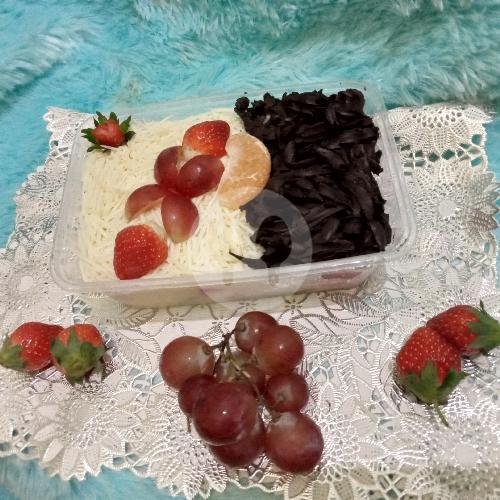Salad Buah Mix Coklat 650ml menu Salad Buah Suweger, Mulyorejo