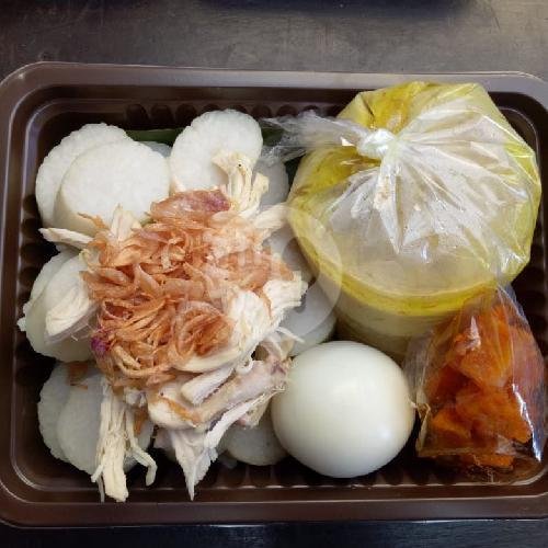 Bubur Ayam Bandung + Telor menu Bubur Ayam Bandung dan Lontong Opor Ayam, Depok Sleman