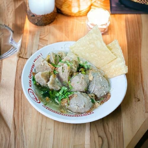 Bakso tumpeng Lahar 01 menu Bakso Manja, Banyumanik