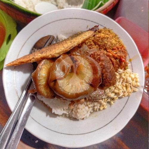 Nasi Bhuk Ikan Paru menu Nasi Bhuk Sholawat Hj. Saudah