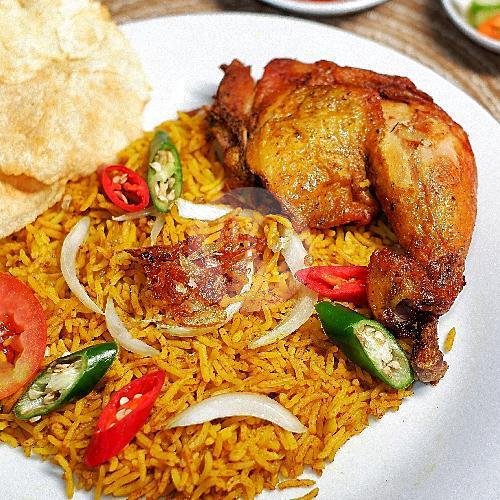 Nasi Kebuli Kambing Spesial menu Kedai Yamani, Damai Raya