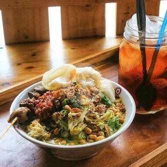 Sate Ati Ampela menu Bubur Ayam Bandung Az Zahra, Gondokusuman