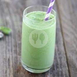 Milkshake Vanilla menu Bakso de Stadion, Batu