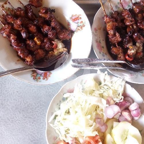 Sate Goreng Tengkleng menu Sate Kambing Djiroso, Ngaglik