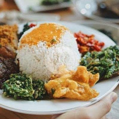 Nasi Paru menu Nasi Kapau Sari Bundo Keramat