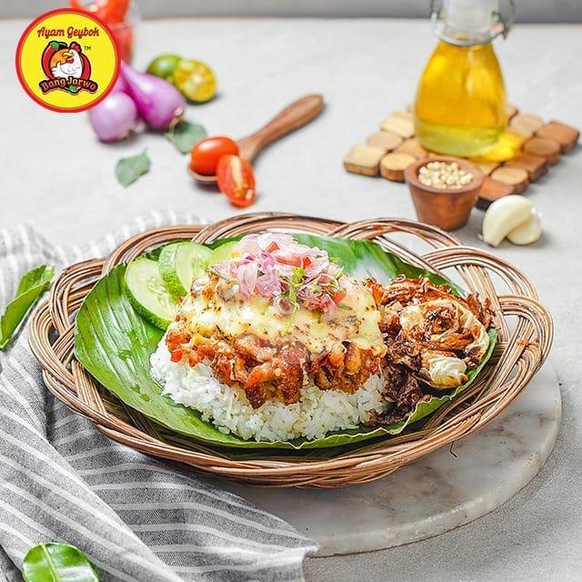 Paket Ayam Kriuk Matah menu Ayam Geybok Bang Jarwo, Kalisari