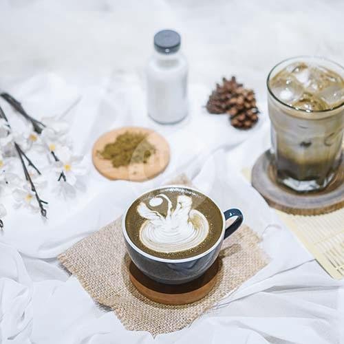 Ice Genmaicha Latte menu Chateraise, Senayan City