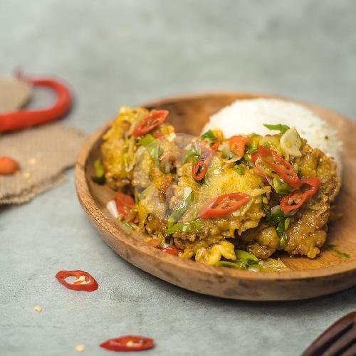 Ayam Madu (tanpa nasi) menu Jet Chicken, Nginden Semolo