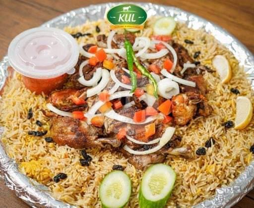 Paket Berlima Daging Mixed (Ayam dan Kambing) menu KUL Authentic Arabian Cuisine, Fatmawati