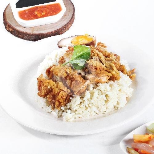 Kopi-C Peng menu Hap Seng Kee Chicken Rice, Kelenteng