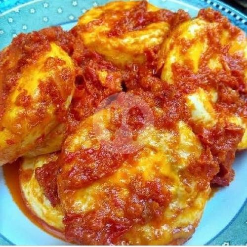 Nasi Telor Balado menu Burjo HD HT 5, Papagan